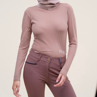 Ladies Giovani Grip Breeches | Medium Rise | Coffee