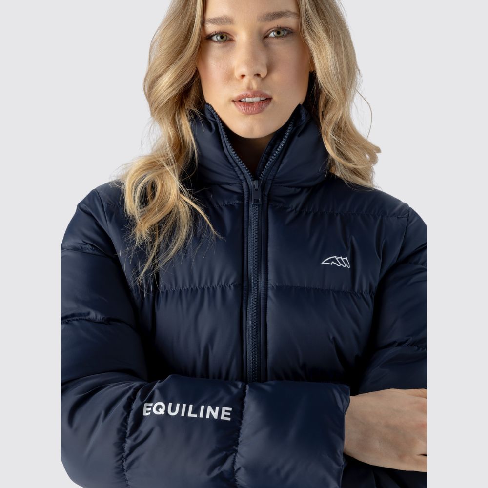 Ladies Eqesatek Padded Coat | Navy
