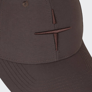 Star Logo Perforated Nylon Cap | Brown