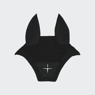 Knitted Fly Hood | Black