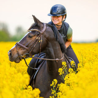 Kooki Lady Riding Helmet | Navy | Shine