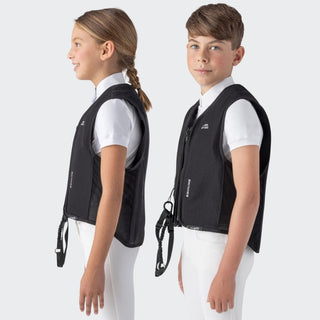 Young Rider Airbag With Level 2 Back Protector | Black