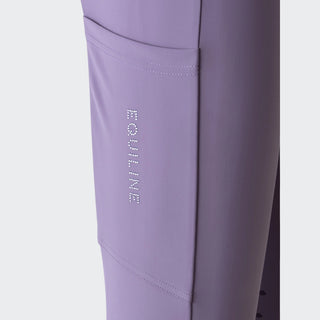 Ladies Eqgalakh Legging Breeches | High Rise | Aubergine