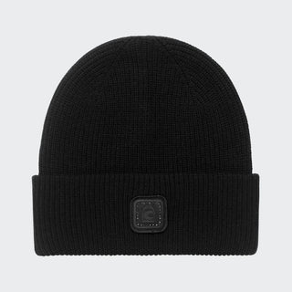 Cavalday Ribbed Knitted Hat | Black