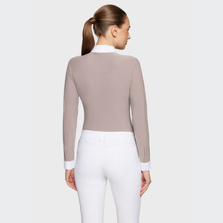 Ladies Roxanne Premium Show Shirt | Latte