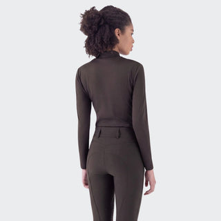 Ladies Eqglin Second Skin Base Layer | Coffee Bean