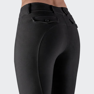 Ladies Eqleggykh Legging Breeches | High Rise | Black