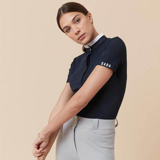 Ladies Helios Short Sleeve Competition Polo | Navy