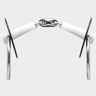 Loose Ring Control Snaffle 15mm Double Jointed With Locking Mechanism