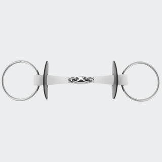 Loose Ring Control Snaffle 15mm Double Jointed With Locking Mechanism