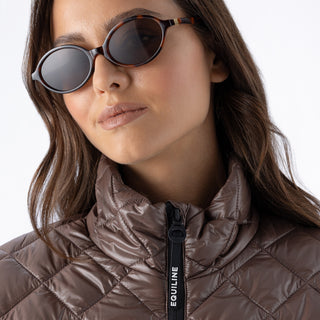 Ladies Light Bomber Eqplum | Cocoa Powder