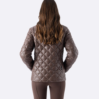 Ladies Light Bomber Eqplum | Cocoa Powder