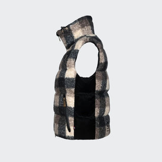Ladies Cavalliriel Quilted Teddy Vest | Check