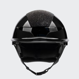 Xanto Helmet | Standard Visor | Swarovski Top | Glossy Black
