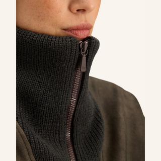 Ladies Urvoso Waterproof Coat | Oxide Chiné