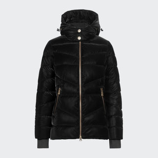 Ladies Cavallynea Quilted Coat | Black
