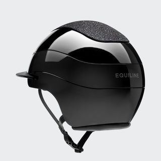 Xanto Helmet | Standard Visor | Swarovski Top | Glossy Black