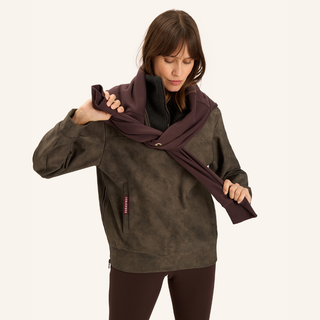 Ladies Urvoso Waterproof Coat | Oxide Chiné
