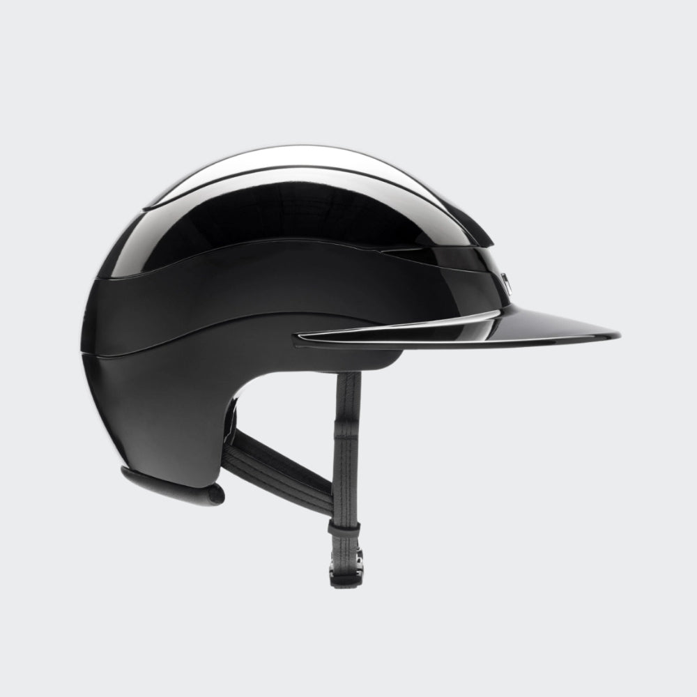 Xanto Helmet | Sun Visor | With Logo | Glossy Black
