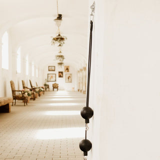 Silicone Horse Box Lead & Cross Ties | Black