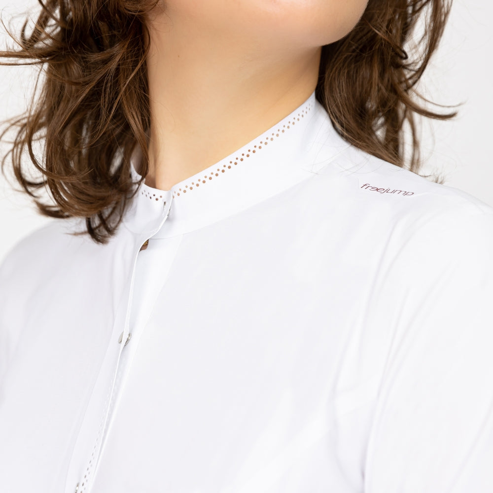 Ladies Melody Star Show Shirt | White