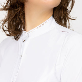 Ladies Melody Star Show Shirt | White