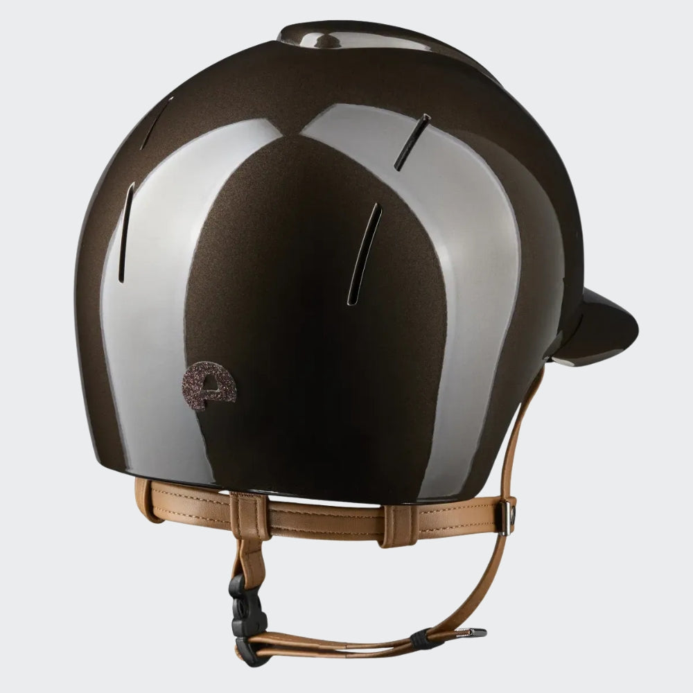 KEP Smart Nova | Beige Chinstrap | Polo Visor | Star Brown | Polish Brown