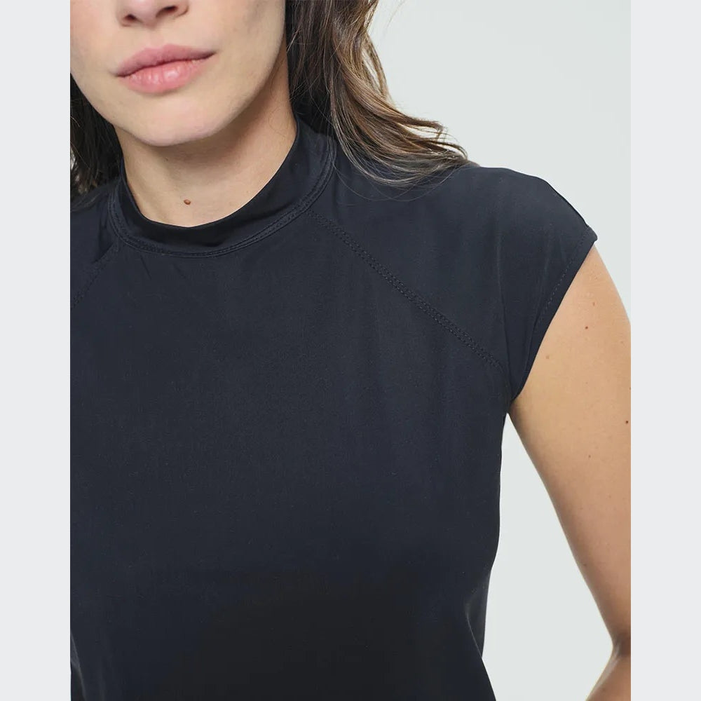 Ladies Totem Technical Training Polo | Short Sleeves | Black