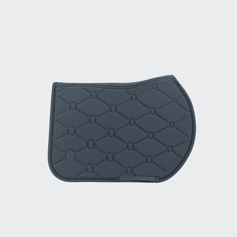SpineShield Swarovski Jumping Saddle Pad | Anthracite