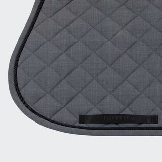 Technical Wool Jumping Saddle Pad | Grey Melange