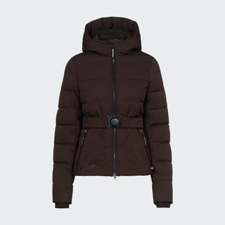 Ladies Cavallissy Quilted Coat | Coffee