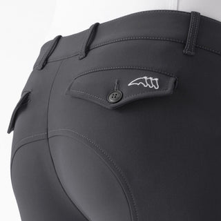 Mens Grafton B Move Breeches | Night Grey