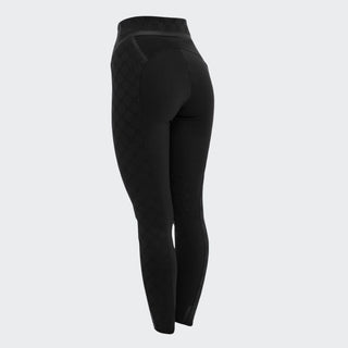 Ladies Monogram Riding Leggings | High Rise | Black