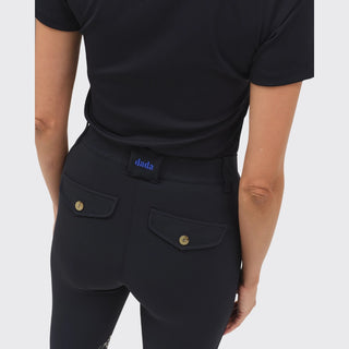Ladies Giovani Light Grip Breeches | Medium Rise | Navy