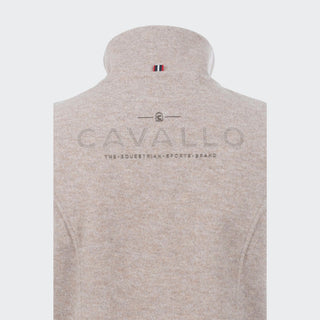 Ladies Cavalrebeca Wool Vest | Beige