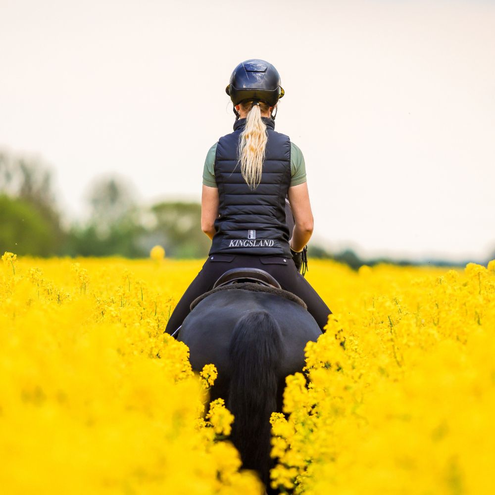 Kooki Lady Riding Helmet | Navy | Shine