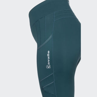 Ladies Cavallin Grip Riding Leggings | Peacock
