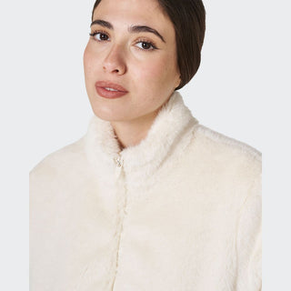 Ladies Ecofur Jacket | Antique White