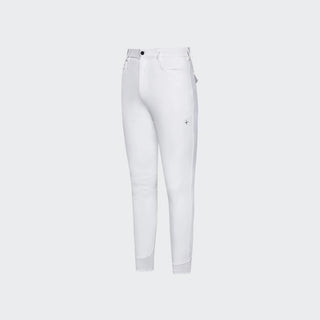 Mens Athletic Breeches With Back Pocket | White