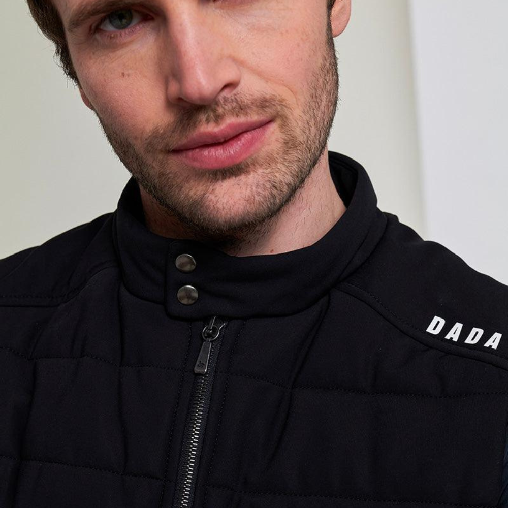 Mens Boreale Sleeveless Down Coat | Black