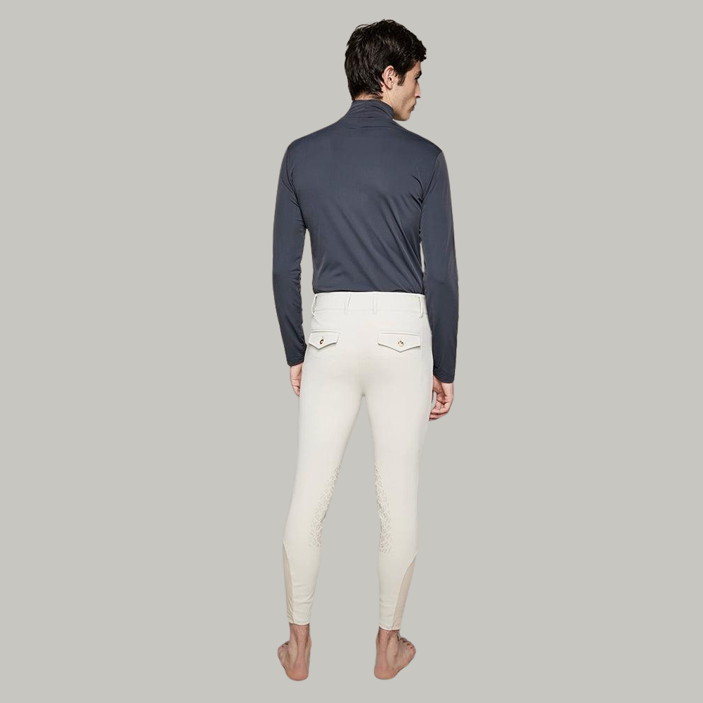 Mens Capitol Breeches | Knee Grip | Beige