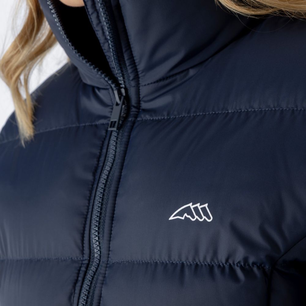 Ladies Eqesatek Padded Coat | Navy