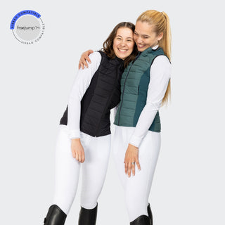 Ladies Kloé Down Padded Vest | Emerald Green