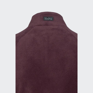 Ladies Cavaldasha Half Zip Fleece | Dusty Plum