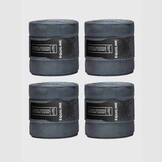 Polo Fleece Bandages | Set of 4 | Grey
