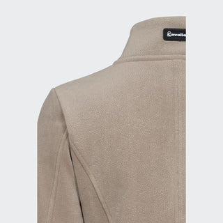 Ladies Cavaldetta Suede Look Jacket | Latte