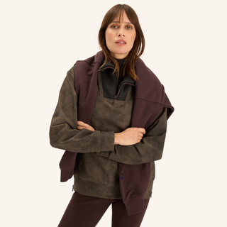 Ladies Urvoso Waterproof Coat | Oxide Chiné