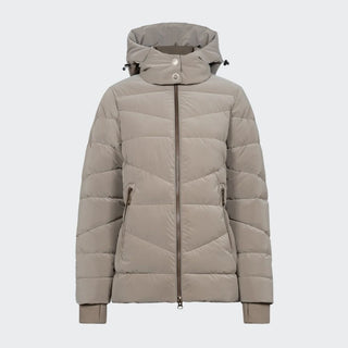 Ladies Cavallynea Quilted Coat | Peanut