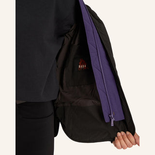 Ladies Cashmir Puffer Coat | Black