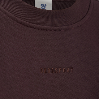 Ladies Birman Cotton Sweatshirt | Chocolate
